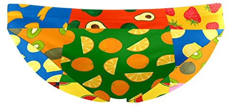 Badehose Herren, Herren Jammer zum Schwimmen,Cartoon Frucht Banane Erdbeere Ananas