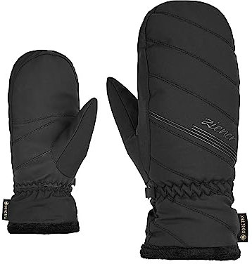 Ziener Damen KASIANA Ski-Fäustling/Wintersport | Gore-Tex, Black, 7