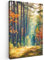 MuchoWow© Impressions sur Toile 40x60 cm Deco Tableau Murale Decoration Salon Peinture Tableaux Chambre Toiles Maison Forêt - Soleil - Nature - Automne