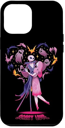 Disney The Nightmare Before Christmas Jack Sally Scary Love Case for iPhone 12 Pro Max