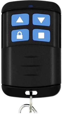 Automatischer Schiebetoröffner Smart Switch Universal RF Garage Tor Türöffner Controller 433 MHz 7-250 V 2 Kanal externer Empfänger mit kabelloser Tastatur(Learning Code 433B)