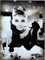 KUSTOM ART Wandposter Serie Star von Hollywood Audrey Hepburn, Kunstdruck auf beschichtetem Papier, 40 x 30 cm, ohne Rahmen