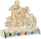 BOFUNX Geschenke für Lokomotive Geschenkidee aus Holz Lokomotive Geschenke für Männer Originelles Geldgeschenk für Geburtstag Familie Freund Kollege