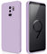 GiiYoon Hülle Kompatibel mit Samsung Galaxy S9 Plus, Hochwertiges Liquid Silicone Case, Rundumschutz Handyhülle, Kratzfestes Weiches Mikrofaserfutter- Lila