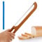 Bread Slicer-40 cm Bread Bow Saw for Slicing - Serrated Sourdough Bread Saw with Acacia Wooden Handle-Bread Cutter for Homemade Bread-Sourdough & Bagels Serrated Bread Slicer-Bread Cutter