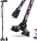 BeGrit Bastones para Mayores 57-95cm Bastón para Hombres y Mujeres Baston Anciano Portatil Mujer Autónomo Bastón Extensible para Caminar Ajustable Regulable Regalos para Personas Mayores y Adultos