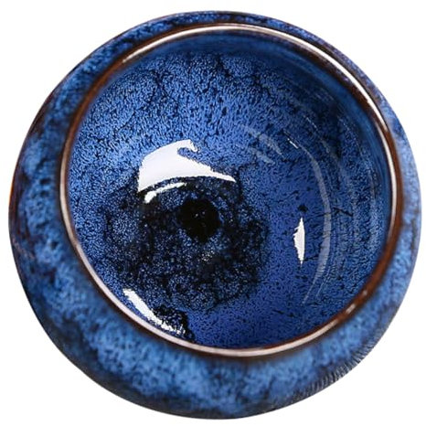 OKUMEYR Tazza da tè Ceramica Elegante Tazza da tè Kung Fu Design Classico e Chic Perfetta per Uso Quotidiano Casa per Famiglia e Amici