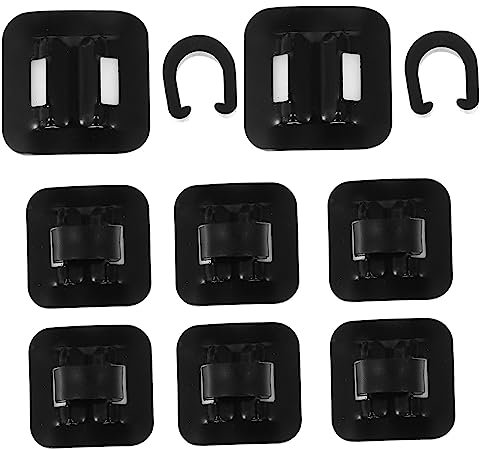 MOBUTOFU 8sätze Kabelklemme Schaltrohrführung Schaltzugkabelclip Führungsklemme Mit Klebesitz Für Fahrradschlauchführung Und Bremszugclip Aus Robustem Kunststoff Leicht Zu Transportieren Un