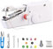 Máquina de Coser Portátil, Mini Costura para Principiante Adulto, Eléctrico Máquinas de Coser con Kit de Costura para Bricolaje,Ropa, Tela,Cortinas