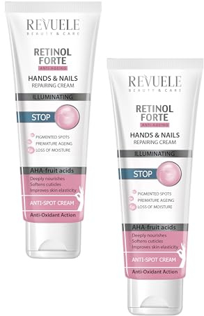 REVUELE RETINOL FORTE Reparaturcreme für Hände und Nägel 2er Pack. 2x100ml
