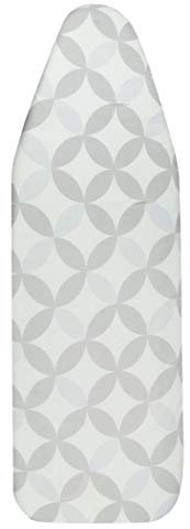 ZOLLNER XXL Bügelbrettbezug Baumwolle, elastischer Gummizug, 48x140 cm