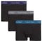 Calvin Klein Herren 3p Low Rise Trunk' Boxershorts, Schwarz (B-ASTRAL AURA/CORSAIR/GREY SMOKE SZM), Small (3er Pack)