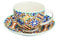 Brandani 53707 Tazza The Medicea Set 2 Pz New Bone China d 15x7h cm