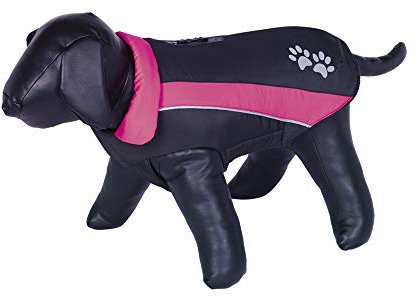 Nobby 65306 Hundemantel SABI schwarz-pink, 80 cm