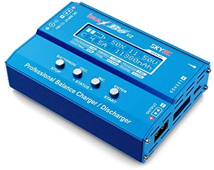 SKYRC B6DC V2 Model Building Charger 6A Lead, LiFePO, LiHV, LiIon, LiPo, NiCd, NiMH Timer Shutdown, Temperature Monitor