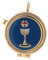 Holyart Custode hosties Mini 4 cm Plaque émaillée Calice