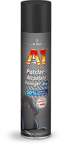 ILODA 3X 400ml Dr. Wack A1 Polster-Reiniger Pro, Polsterreiniger für Autositze, Kfz Sitzreiniger, Polsterschaum, Flecken und Gerüche aus Polstern entfernen