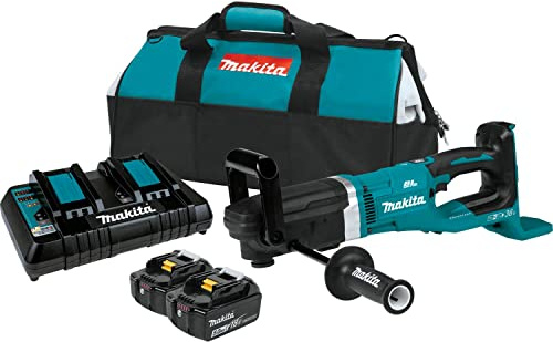 Makita XAD04PT 36V (18V X2) LXT® Brushless 7/16 Hex Right Angle Drill Kit (5.0Ah)