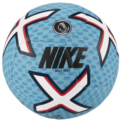 NIKE DN3605-499 Premier League Pitch Recreational soccer ball Unisex Blue Chill/White/Obsidian/Black 4