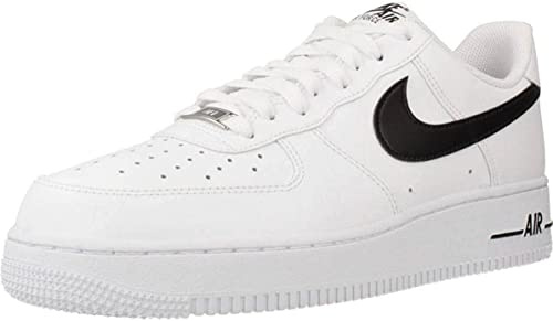 NIKE Men's Air Force 1 Tennis Shoes, white, 9.5 UK