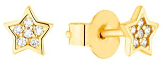 s.Oliver Ohrstecker 925 Sterling Silber Mädchen Kinder Ohrschmuck, mit Schmuckstein, Kommt in Schmuck Geschenk Box