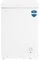 Teknix CH95 Freestanding Chest Freezer - 95L Capacity - Suitable for Garages, Outbuildings and Sheds - Refrigeration Mode - Temperature Control - 4 Star Freezer Rating - White