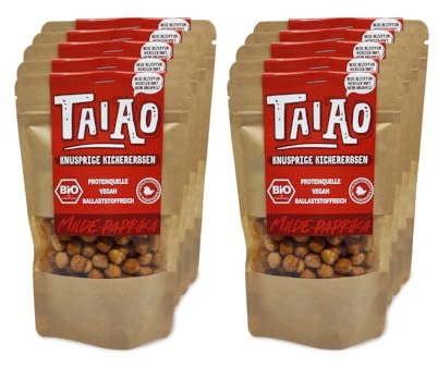 Knusprige Kichererbsen - 10er Pack Milde-Paprika