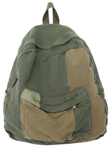 Watreketal Rucksack,Canvas-Rucksack im Retro-Stil mit großem Fassungsvermögen für Schulausflüge, Reisen und Outdoor-Aktivitäten