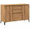 vidaXL Sideboard, Kommode mit Stauraum, Anrichte Schrank für Wohnzimmer, Beistellschrank Mehrzweckschrank, Industrie-Stil, Artisan-Eiche Holzwerkstoff
