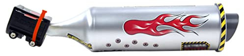 NIOMICO Bike Noise Maker Sistema Audio di Scarico Bici da Bici Turbo Turbine di Scarico Impiatto Giocattoli con Accessori per Biciclette Effetto sonoro Bicchiere