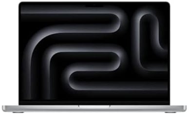 Apple MacBook Pro 14,2 Laptop mit M5 Chip mit 10-Core CPU und 10-Core GPU: Liquid Retina XDR Display, 24 GB gemeinsamer Arbeitsspeicher, 1 TB SSD Speicher; QWERTY Tastatur; Silber