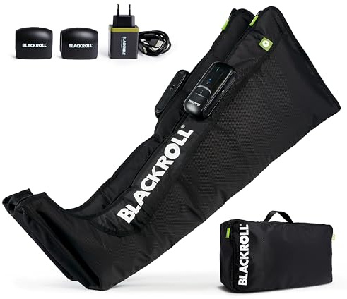 BLACKROLL® Compression Boots 2.0 – Premium Recovery Boots für Beine L| Kompressionsmassage für schnellere Regeneration, schwere Beine & Muskelermüdung | 3 Modi, 5 Druckstufen, kabellos