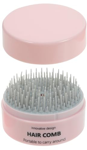TOYZFRIENDY Mini Spazzola per Chioma da Donna Portatile Pettine Airbag Massaggiante, Spazzola Districante Bagnata Leggera e Compatta per Uso da Viaggio, Pettine Delicato Denti a Paletta
