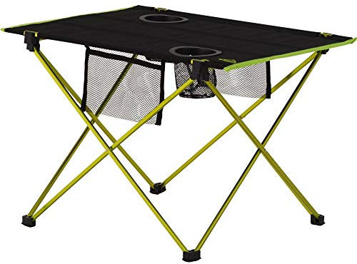 McKINLEY Falttisch Lt Campingmöbel schwarz/Lime One Size, Einheitsgröße