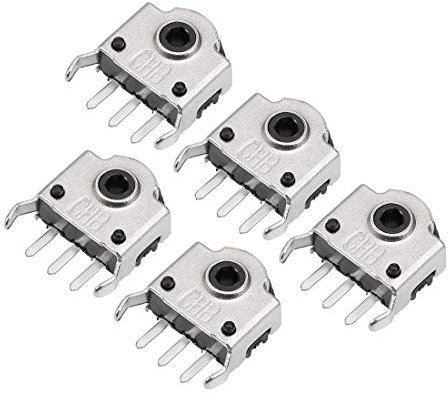 sourcing map 5 Stücke 5mm Encoder Schalter Maus Encoder Schnecke Rad Schalter DE