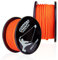 Juggle Dream Ninja Professionelle Diabolo Schnur mit Extra Dichtem Gewebe und Glatter Oberfläche — Ideal für Mehrere Wickel, Neonorange (25m)