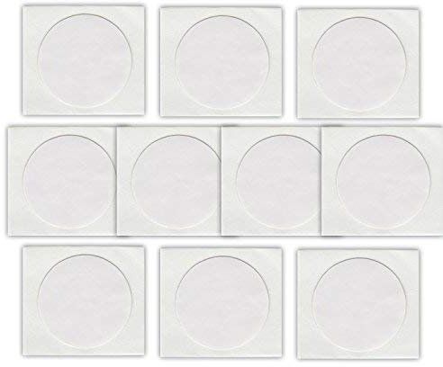 MCalle NFC-Tag ntag213 Chip Sticker Rund Weiß 30mm 180 Byte (10)