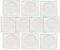 MCalle NFC-Tag ntag213 Chip Sticker Rund Weiß 30mm 180 Byte (10)