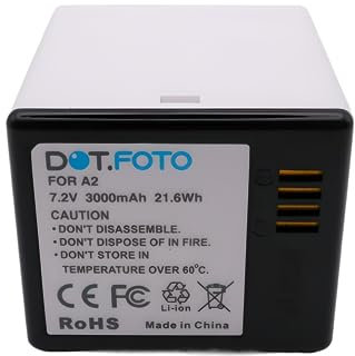 Dot.Foto A-2 (VMA4410) Premium 7.2v / 3000mAh Batterie Rechargeable pour Netgear Arlo Go (VML4030) Wireless Security Camera