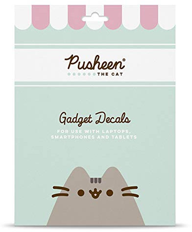 Grupo Erik Gadget Decals / Abziehbild Pusheen Foodie Collection - wasserdichte und wiederverwendbare Aufkleber, 9 x 5