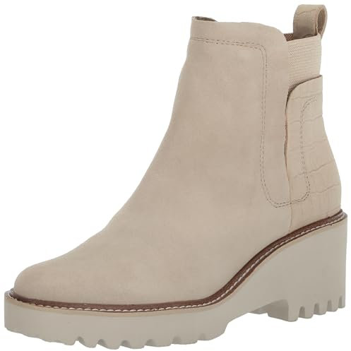 Dolce Vita Damen Huey Mode-Stiefel, Dune Suede H2o, 41.5 EU