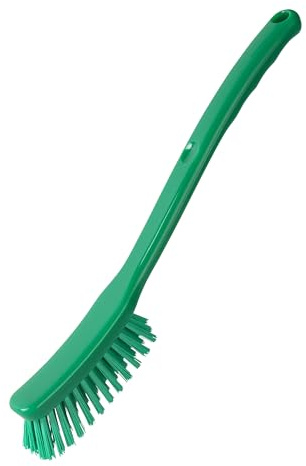 haug bürsten Stielbürste - in Grün einfarbig - Material: Körper Polypropylen & Borsten Polyester PBT - Hygienestandard: HACCP, Lebensmittelkonform - Maße: 295 x 25 x 55 mm - Made in Germany
