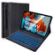 Lively Life Keyboard Case for Samsung Galaxy Tab S8 (SM-X700/X706 2022), Tab S7 (SM-T870/T875/T876 2020) 11 Tablet, 7 Color Backlit, UK Layout, Magnetic Detachable Keyboard with Slim PU Case, Black