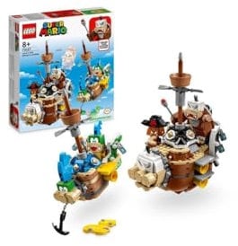 LEGO Super Mario 71427 Set de Expansi�n Fortalezas Voladoras de Larry y Morton, Juguete con Figuras
