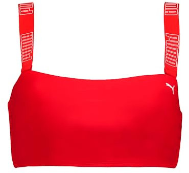 PUMA Bandeau T, Costumi da Bagno Donna, Rosa, M