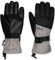 DLX Damen Ski-Handschuhe, kontrastierend, verstellbar, Leder, Sengla