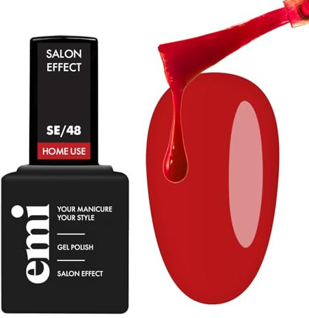 EMI Salon Effect High Nobility HEMA free gel polish long-lasting color home use UV/LED/CCFL lamp 9 ml