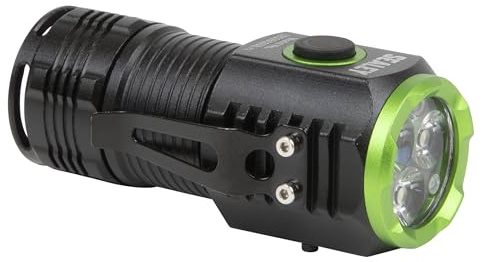 Sealey LED2500SB, 24 W SMD LED Super Beam wiederaufladbare Taschenlampe, 2500 lm, 4 Lichtmodi, Schwarz