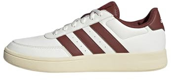 adidas Breaknet 2.0 Shoes Homme Chaussures, Core White Preloved Ruby Pure Ruby, 39 1/3 EU