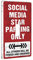 KAXW Light Switch Cover Plate Social Media Star Parking Only Switch Wallplate Cover Single Light Switch Cover